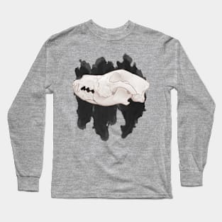 Living Skull: Black Long Sleeve T-Shirt